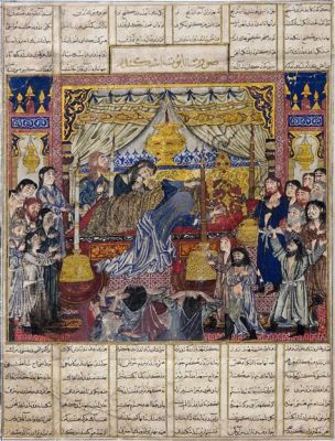  「The Shahnama」の壮麗な描写と繊細な筆致！